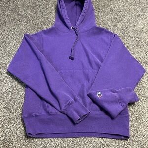 Champion Reverse Weave Hooded Sweatshirt Size XS Heavy Casual Men's Hoodie